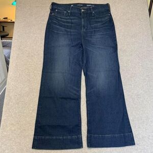 Jcrew Women's Navy Jeans 96" Denim Trouser Women's 34 (41x30.5)